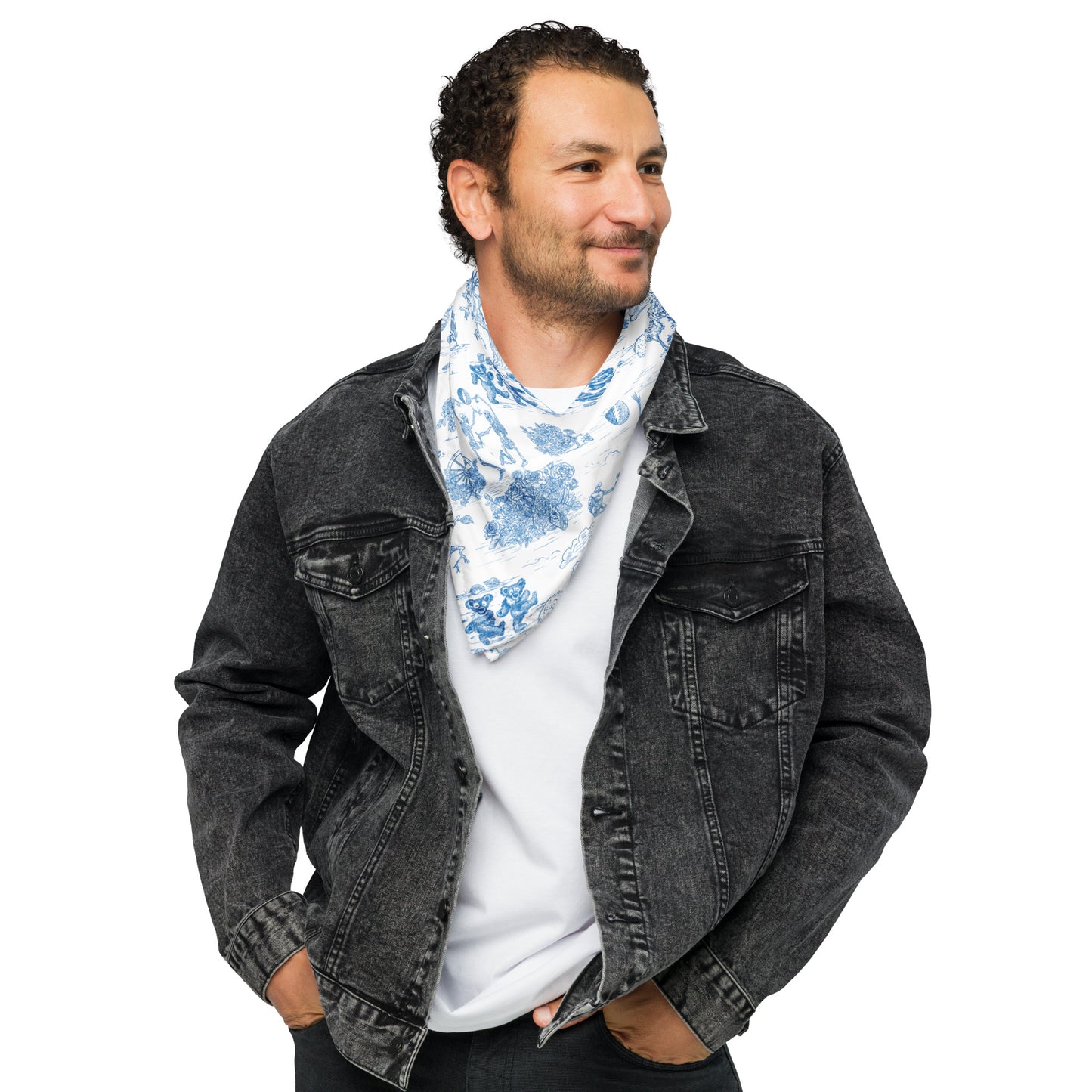 Keep On Dancin' - Blue - All Over Print - Bandana