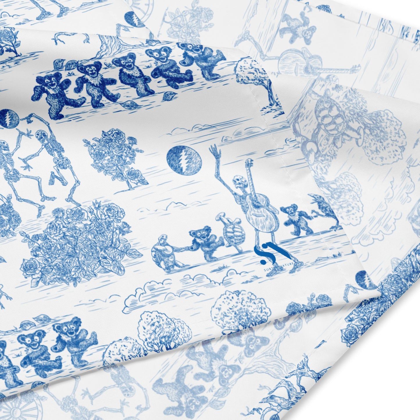 Keep On Dancin' - Blue - All Over Print - Bandana