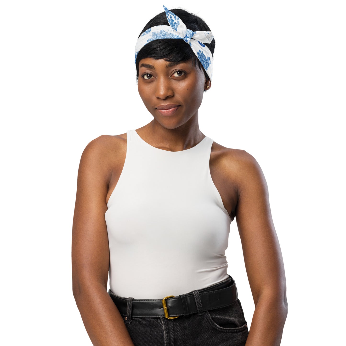 Keep On Dancin' - Blue - All Over Print - Bandana