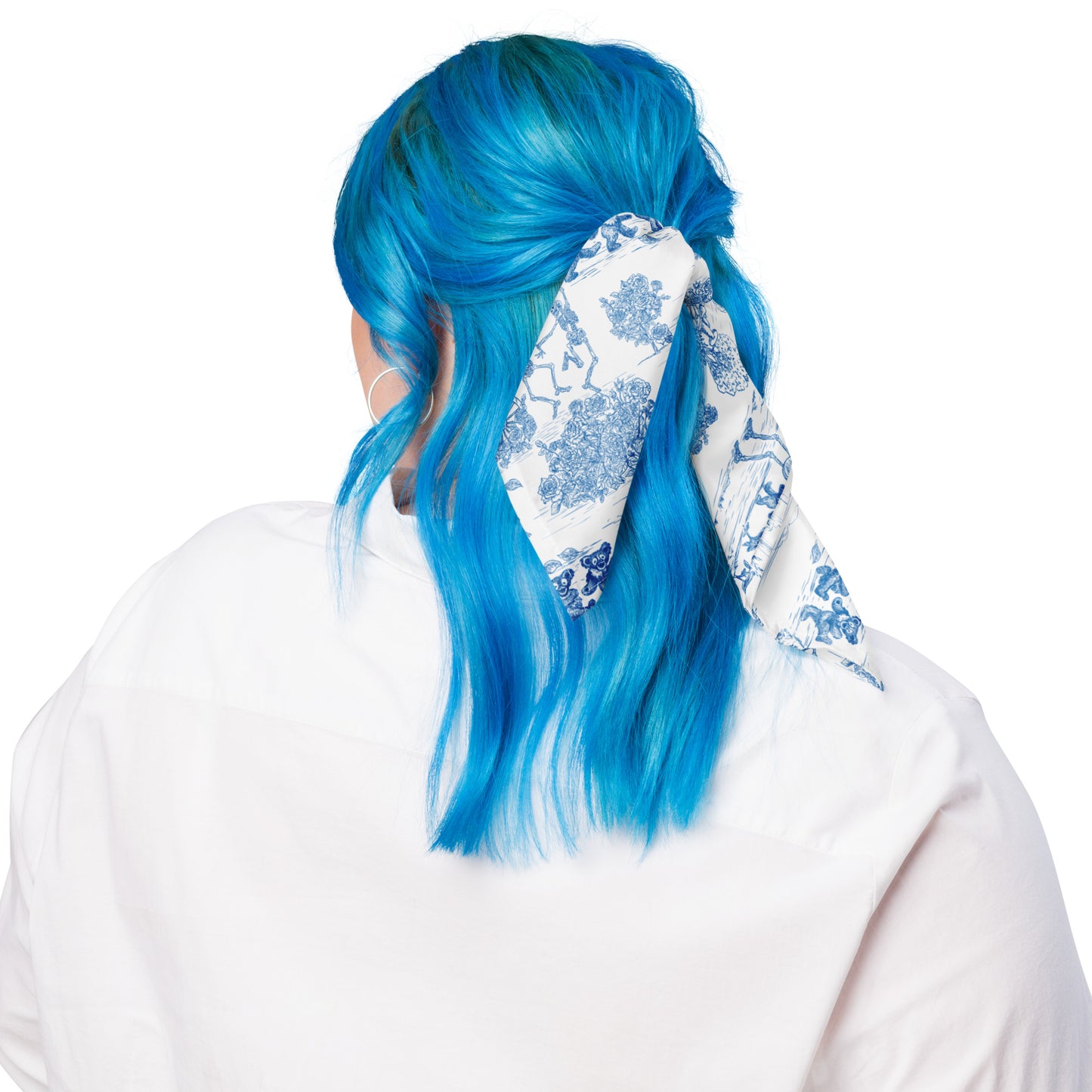 Keep On Dancin' - Blue - All Over Print - Bandana
