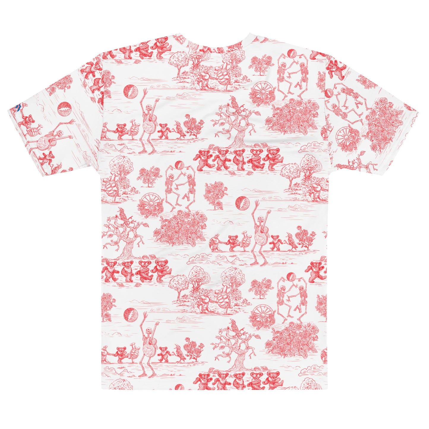 Keep On Dancin' - Red - All Over Print - Men's T-shirt