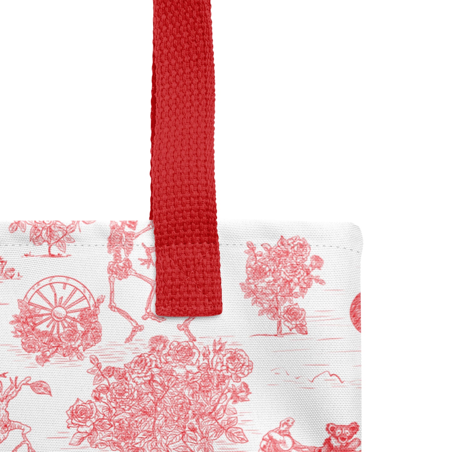 Keep On Dancin' - Red - All Over Print - Tote bag