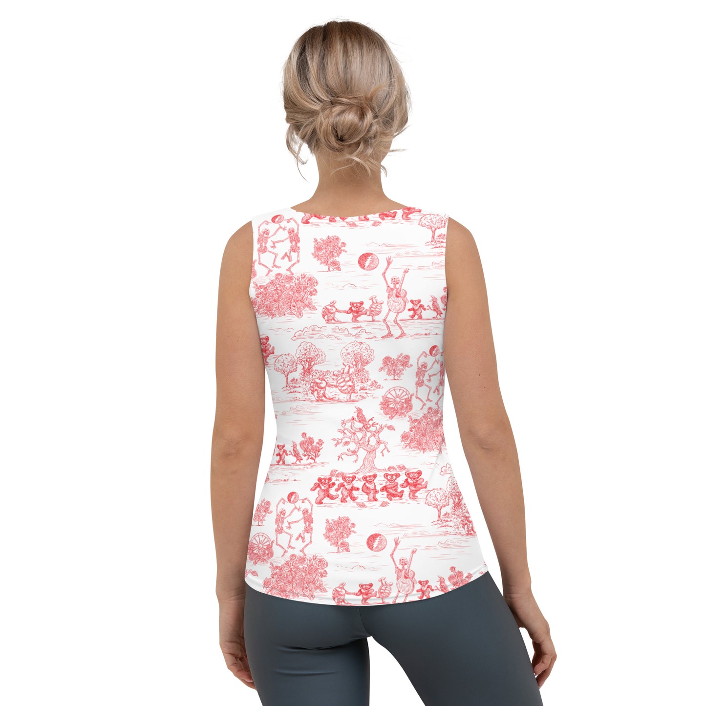 Keep on Dancin' - Red - All Over Print - Women's Tank Top