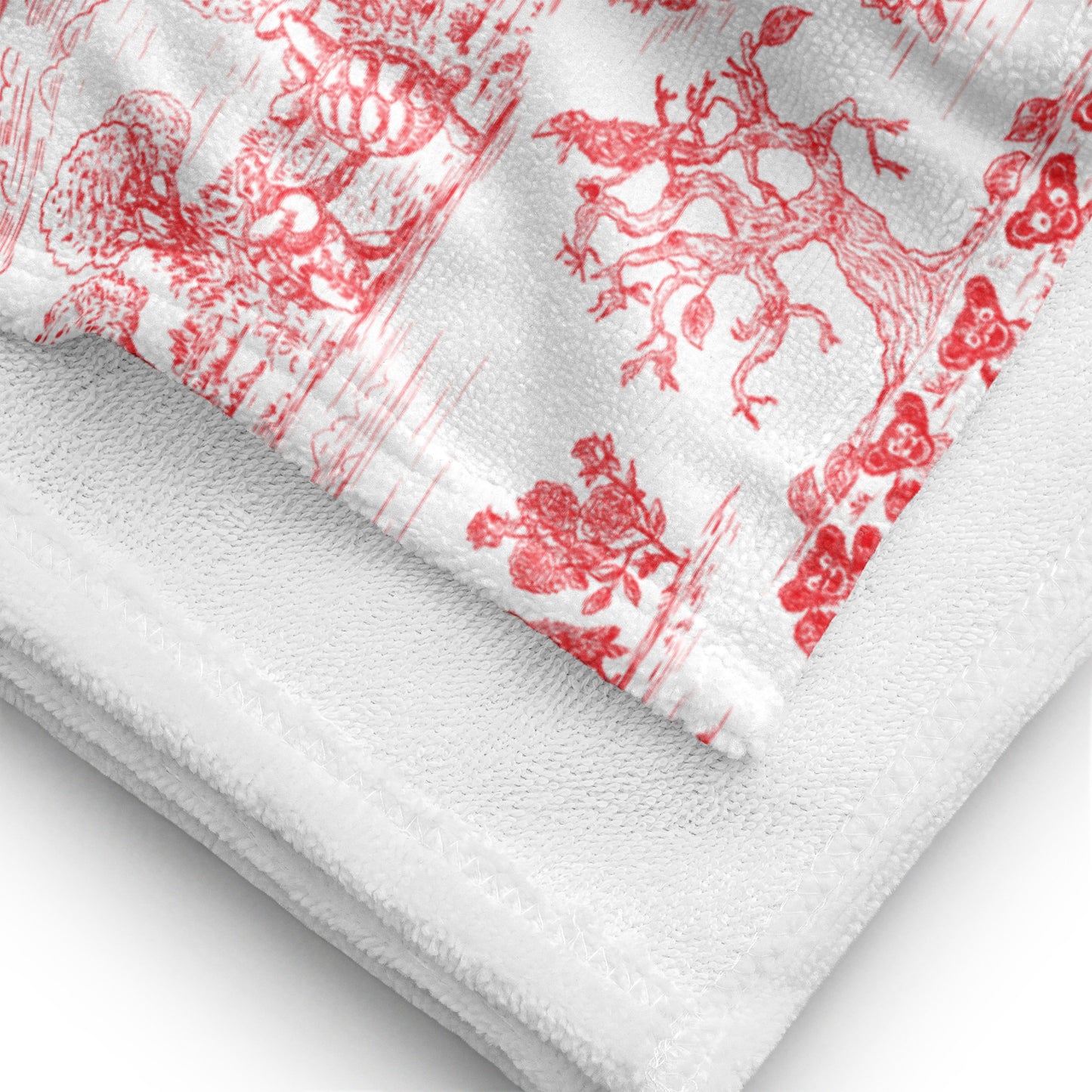 Keep On Dancin' - Red - All Over Print - Towel