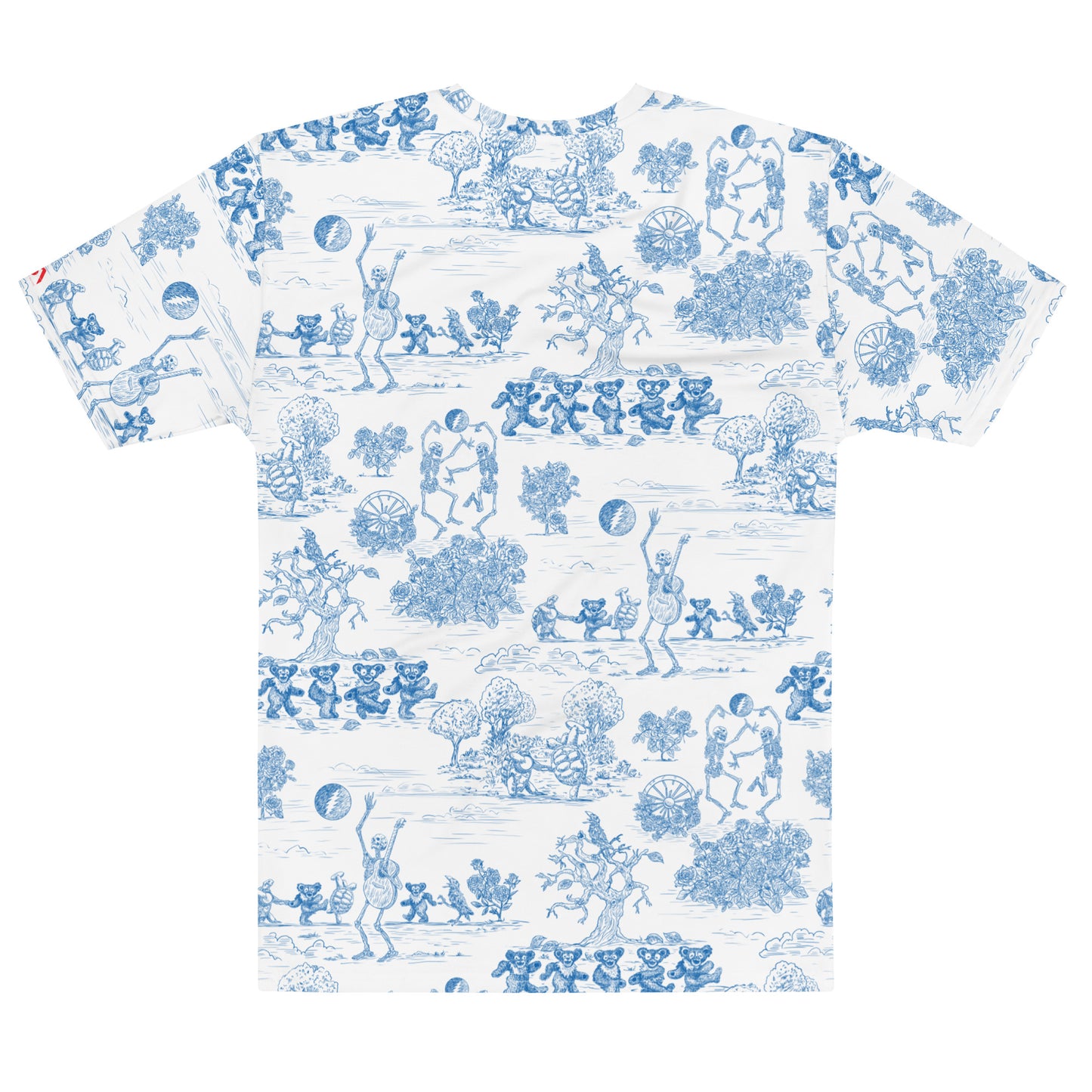 Keep on Dancin' - Blue - All Over Print - Men's T-Shirt