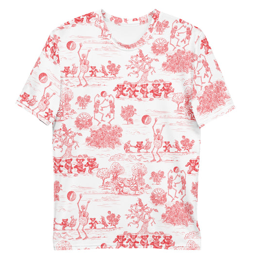 Keep On Dancin' - Red - All Over Print - Men's T-shirt