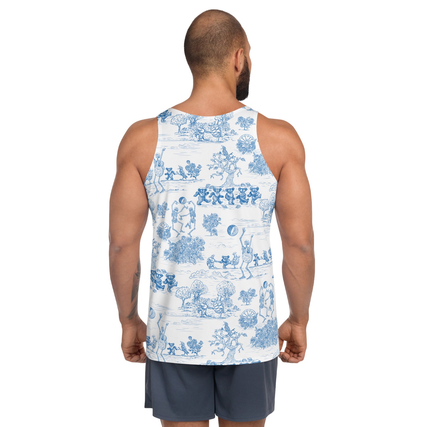 Keep On Dancin' - Blue - All-Over Print Men's Tank Top