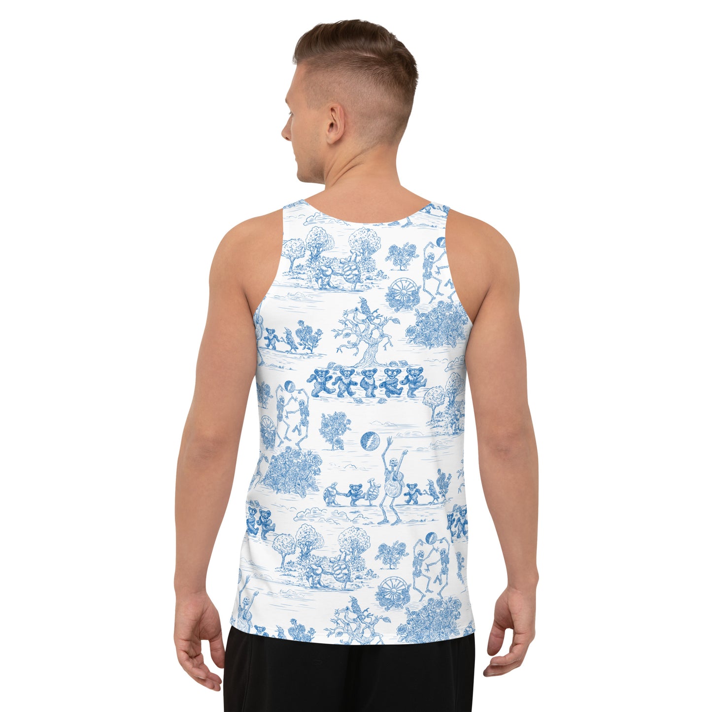 Keep On Dancin' - Blue - All Over Print - Men's Tank Top