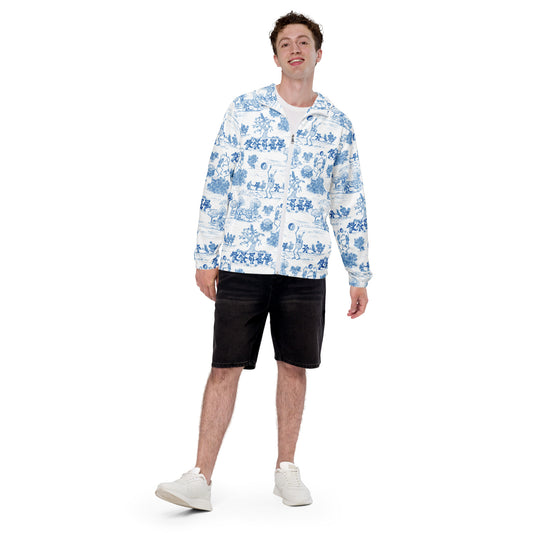 Keep On Dancin' - Blue - All Over Print - Men’s Windbreaker