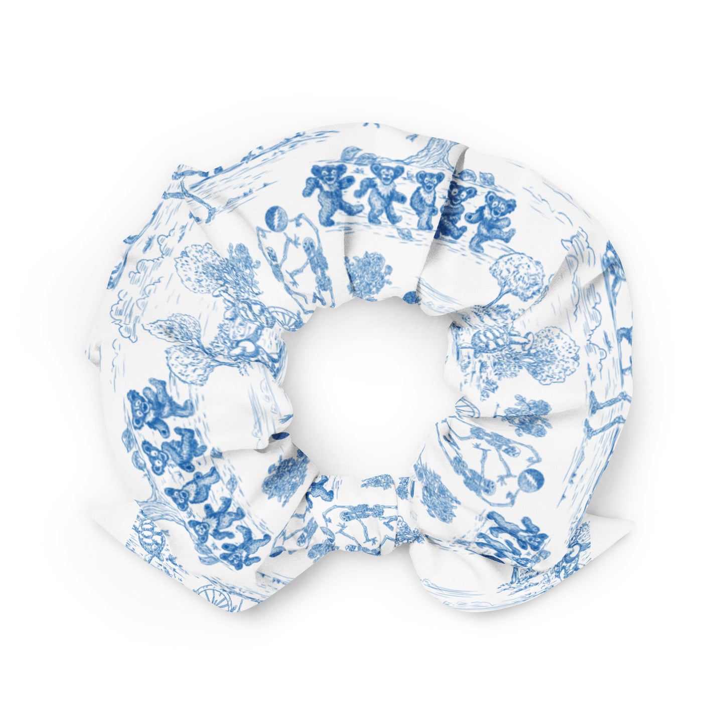 Keep On Dancin' - Blue - All Over Print - Women's Scrunchie