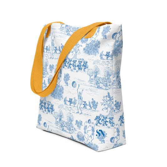 Keep On Dancin' - Blue - All Over Print -Tote bag