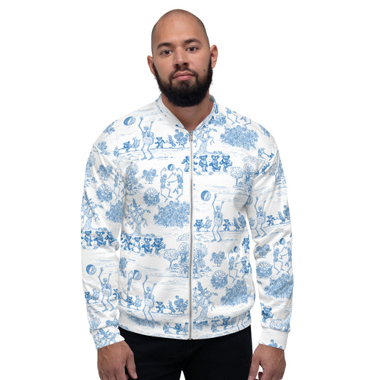 Keep On Dancin' - Blue - All Over Print - Men's Athletic Jacket